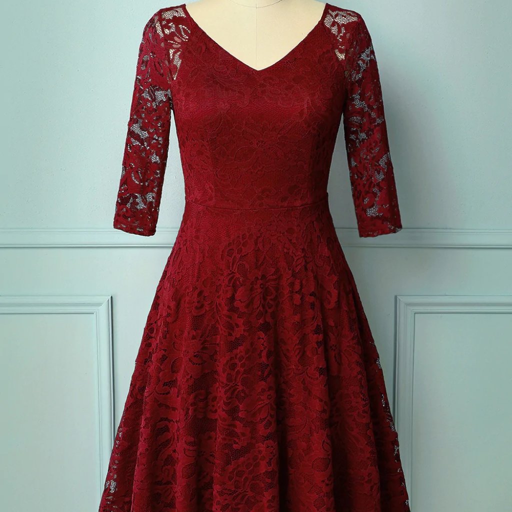 Vintage Red Midi